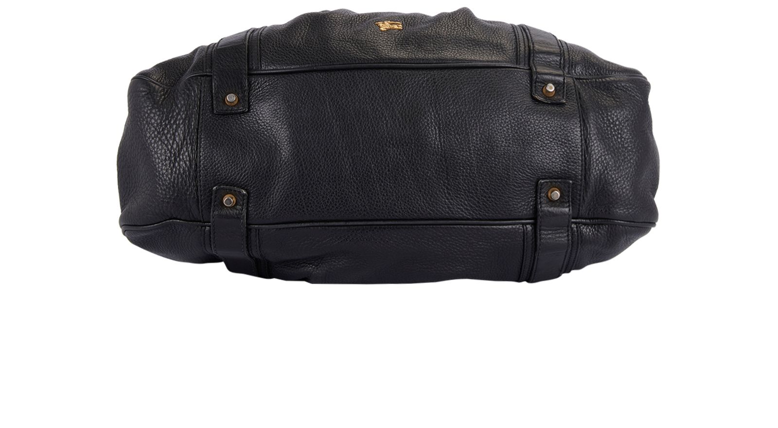 Burberry Bowling Bag, &pound;180, Handbags, Black, Leather, Top view